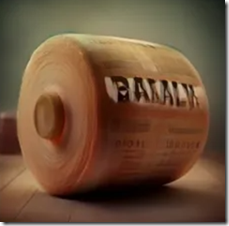 roll of baloney