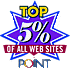 Point(Top 5% of the Internet.)